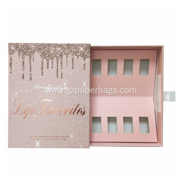 Custom Lip Gloss Cosmetic Packaging Boxes with Brand Logo